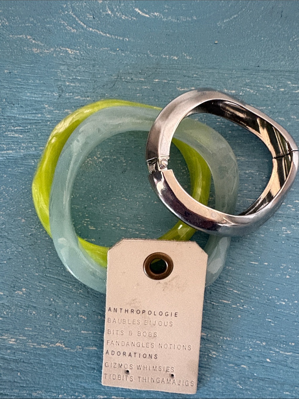 Anthropologie bangle set